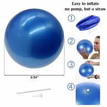 Pro Body Pilates 9” Mini Exercise Ball for Fitness Bender Toning Yoga Barre Core