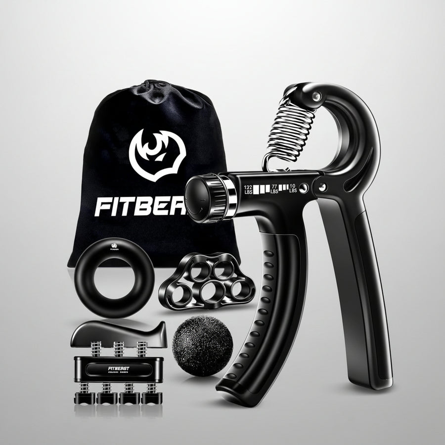 Grip Strengthener Forearm Strengthener Hand Grips Strengthener Kit - 5 Pack Adjustable Resistance