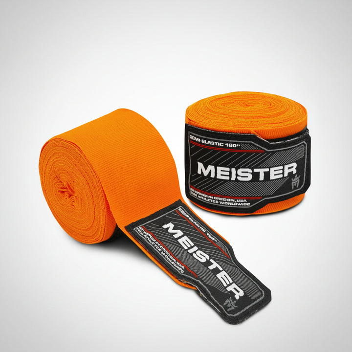 180" Semi-Elastic MMA Hand Wraps (Pair)
