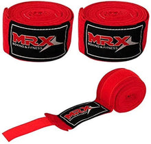 Boxing Hand Wraps 100% Cotton Multi Colors Great for MMA Boxing Muay Thai Kick Boxing Training Wris Support Wraps 180 Inches Length Red