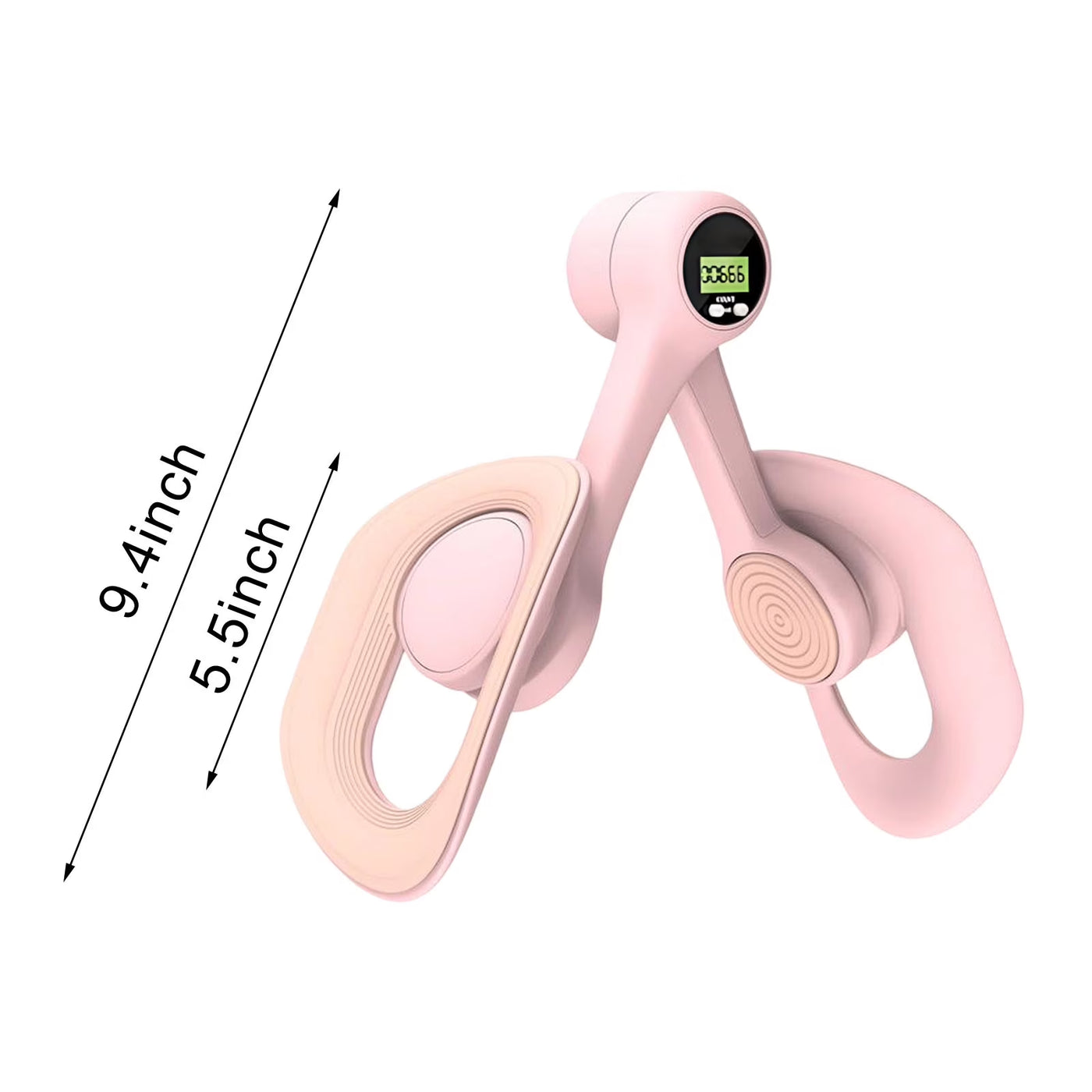 Pelvic Floor Exercise Device, Thigh Trainer, Digital Display, 360° Rotation, Non-Slip Grip, Home Fitness Equipment, Lower Body Toning, Core Strengthening, Versatile Workout Tool