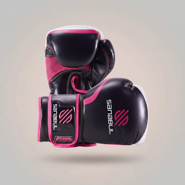 Essential Gel Boxing Gloves for Men & Women, Kickboxing MMA, Muay Thai Gloves and Heavy Bag Training Punching & Sparring