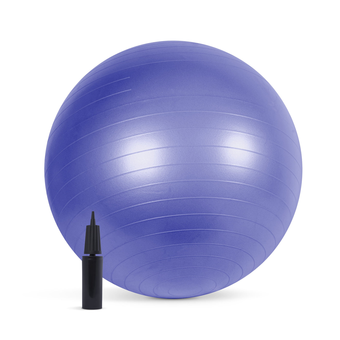 Fitness Anti-Burst Stability & Pregnancy Ball, 65Cm, Purple