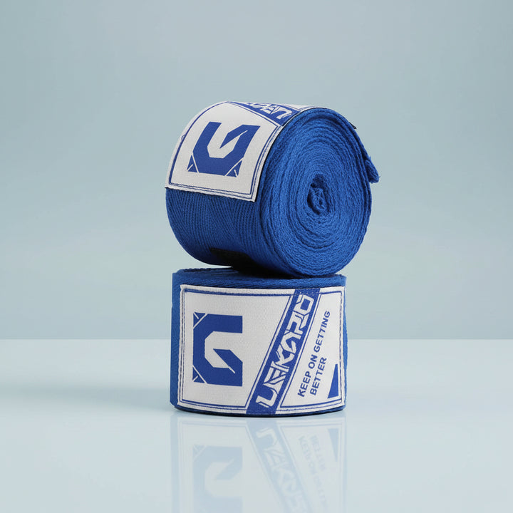 LEKÄRO Elastic Cotton Boxing Hand Wraps for Muay Thai MMA Training for Men & Women