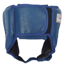 Ringside Competition Headgear Medium Blue Safety Boxing MMA Muay Thai Gear