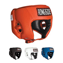 Ringside Competition Headgear Medium Blue Safety Boxing MMA Muay Thai Gear