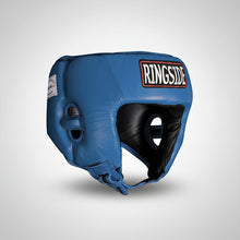 Ringside Competition Headgear Medium Blue Safety Boxing MMA Muay Thai Gear