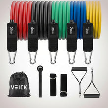 Resistance Bands, Exercise Bands, Workout Bands, Resistance Bands for Working Out with Handles for Men and Women, Exercising Bands for Strength Training Equipment at Home