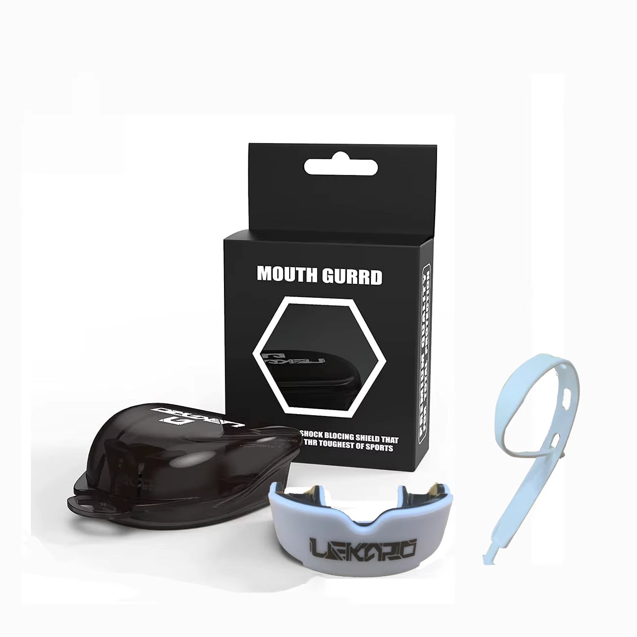 Professional Fighting Sports Mouthguard Boxing Mma Muay Thai Training Tooth Protection Set Children'S Fighting Tooth Guard