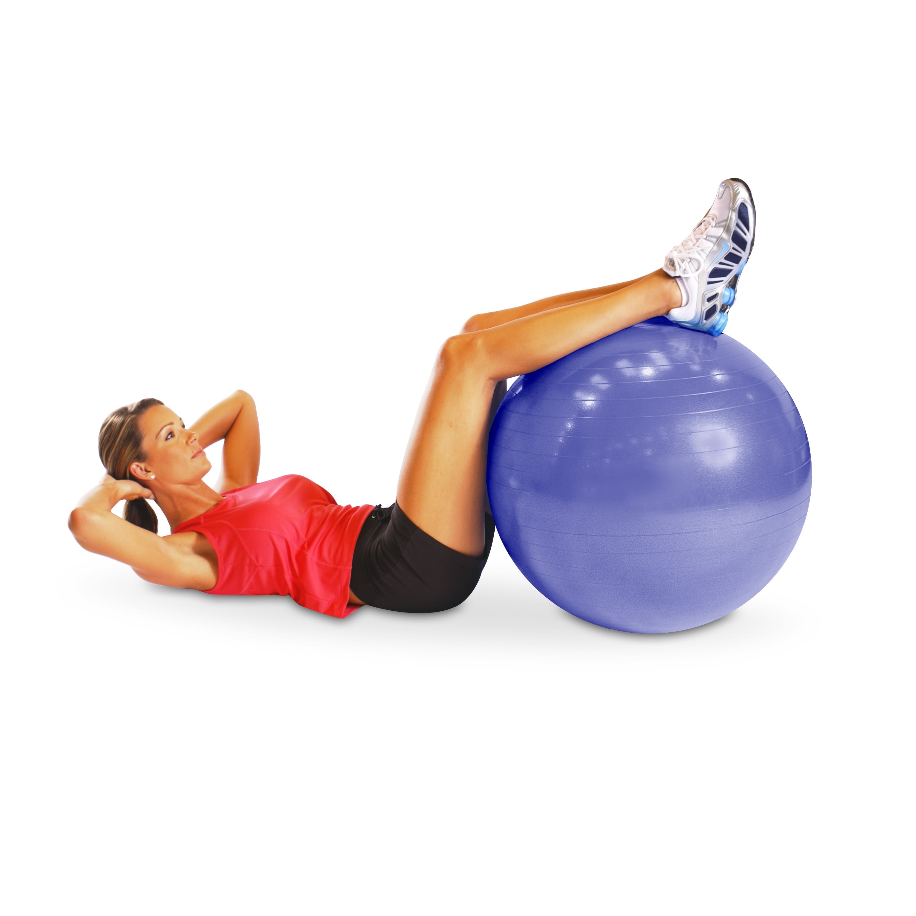 Fitness Anti-Burst Stability & Pregnancy Ball, 65Cm, Purple