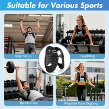 BAOKALER Weighted Vest for Fitness, 6Lb with Reflective Strips, Ideal for Men & Women, Strength Training, Running, Muscle Building & Weight Loss