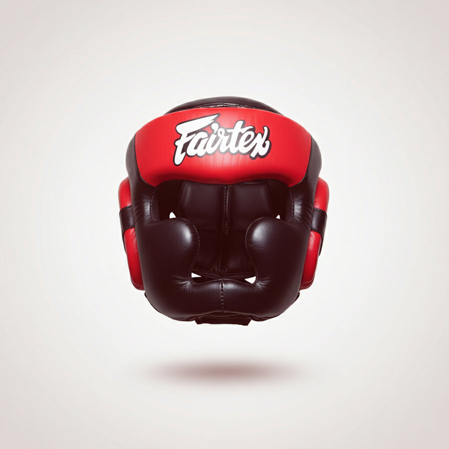 FAIRTEX HEADGUARD HG13 DIAGONAL VERSION FULL HEAD COVERAGE MUAY THAI KICK BOXING