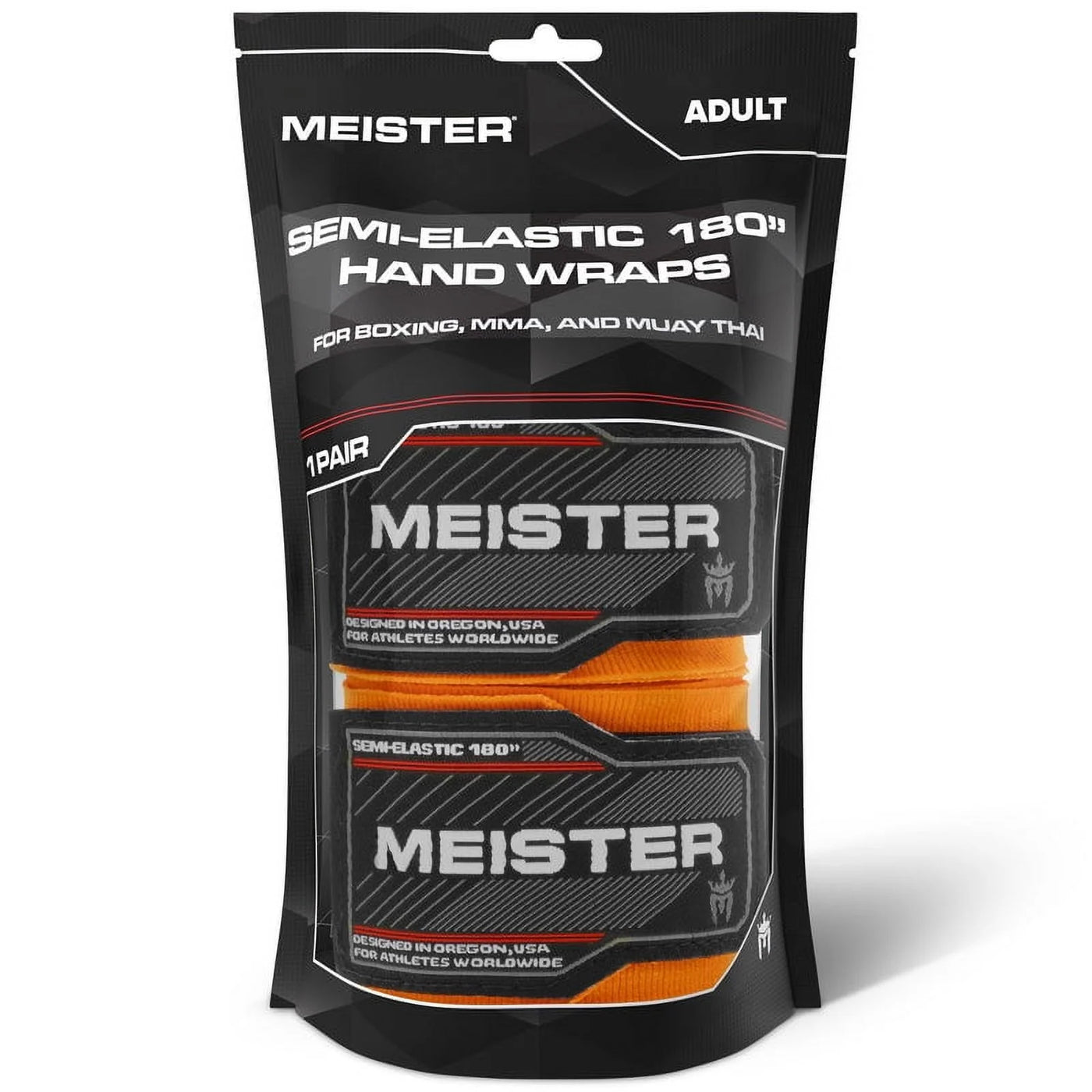 180" Semi-Elastic MMA Hand Wraps (Pair)