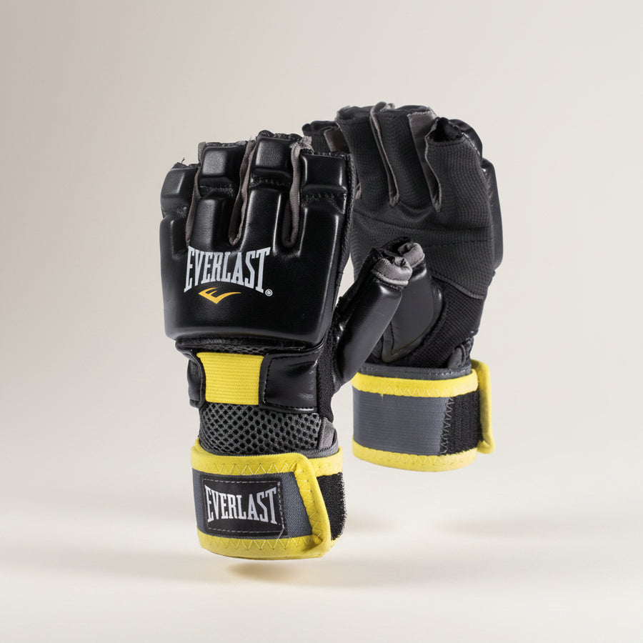 Kickboxing Gloves for Men & Women, L/XL, 5Oz – Black Heavy Bag & MMA Training