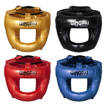 GINGPAI Boxing Headgear for Kickboxing, Sanda & MMA Training