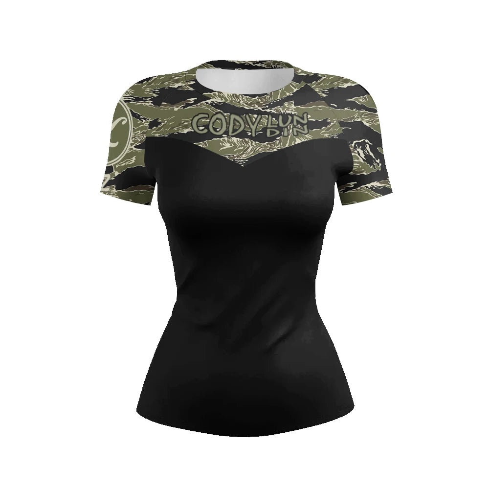 Women’s Graphic Rashguard for BJJ, MMA & Grappling - INZANEBOX product image