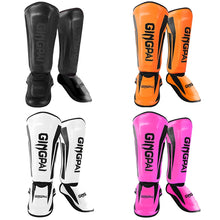 GINGPAI Shin Guards for Muay Thai, Kickboxing & MMA