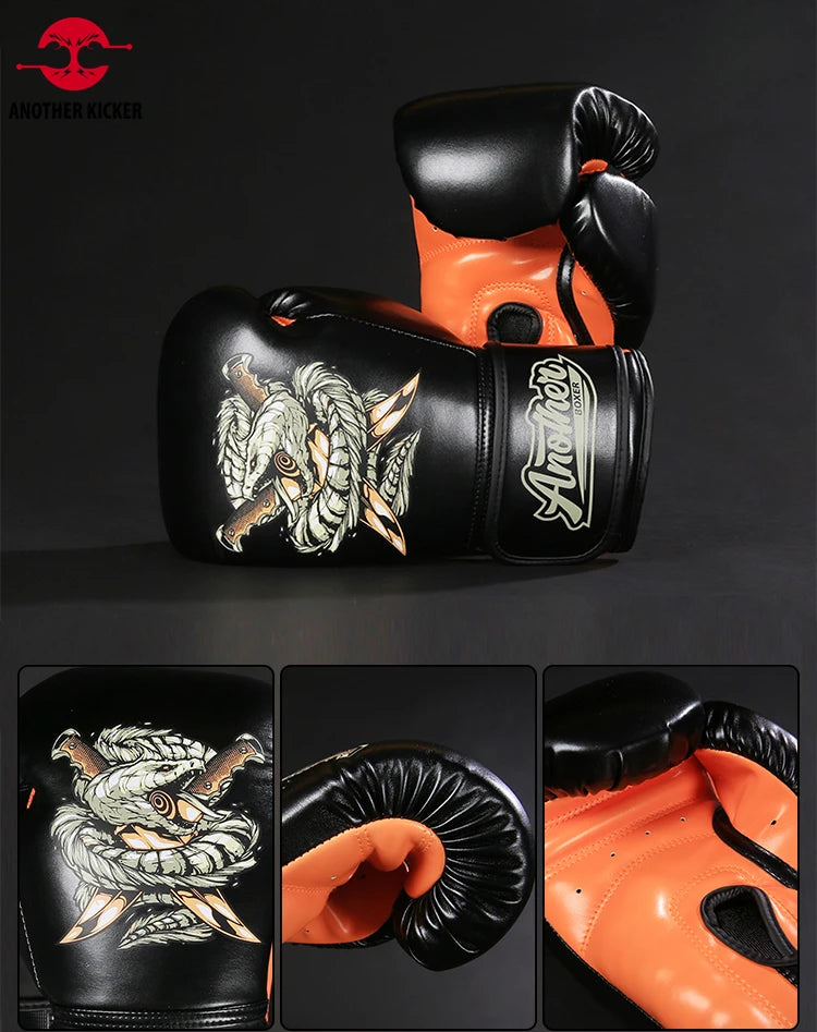 Muay Thai Boxing Gloves for Bag Work, Pads & Sparring Drills - INZANEBOX product image