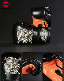 Muay Thai Boxing Gloves for Bag Work, Pads & Sparring Drills - INZANEBOX product image