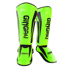 GINGPAI Shin Guards for Muay Thai, Kickboxing & MMA