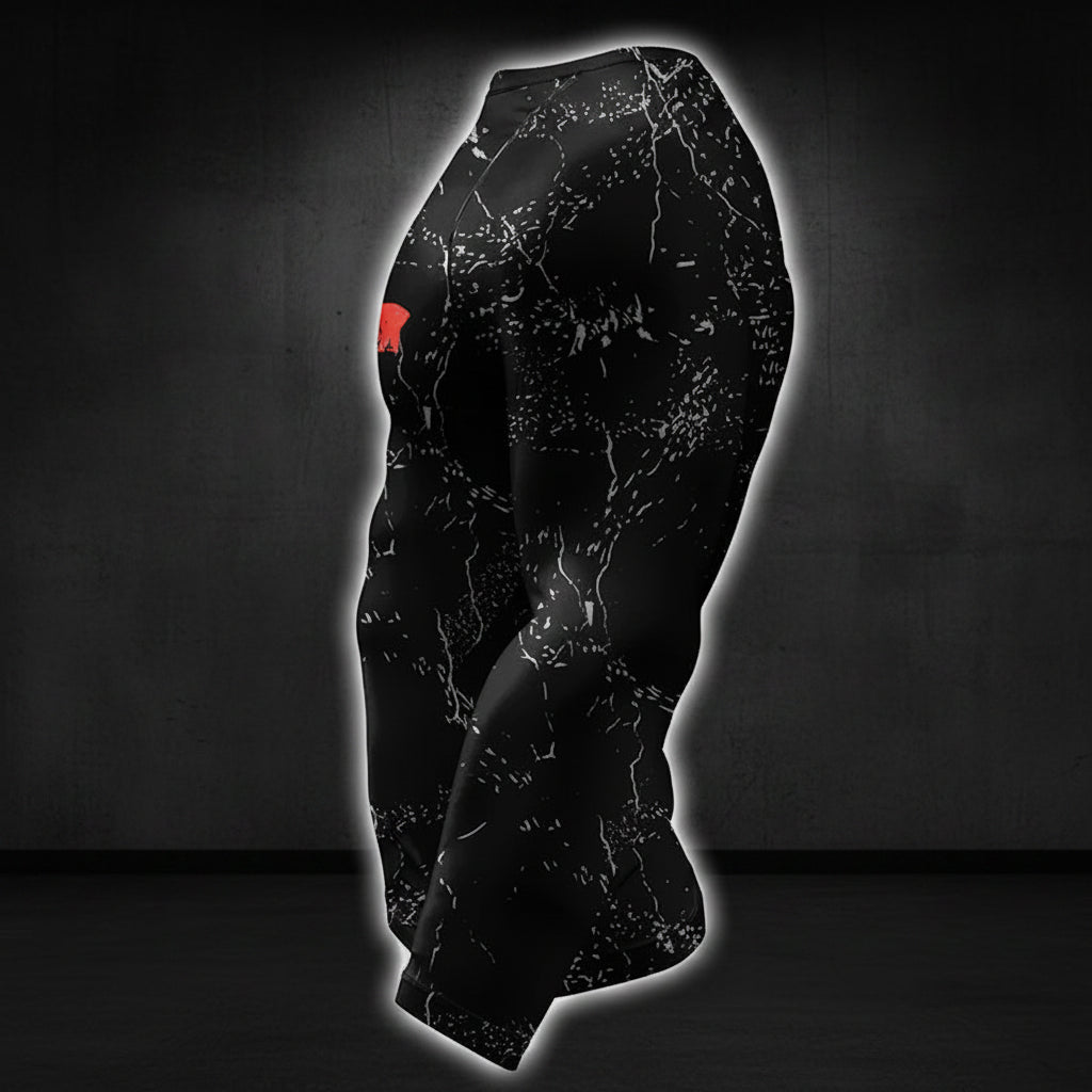 Combat Sports Compression Rashguard for BJJ, MMA & Boxing
