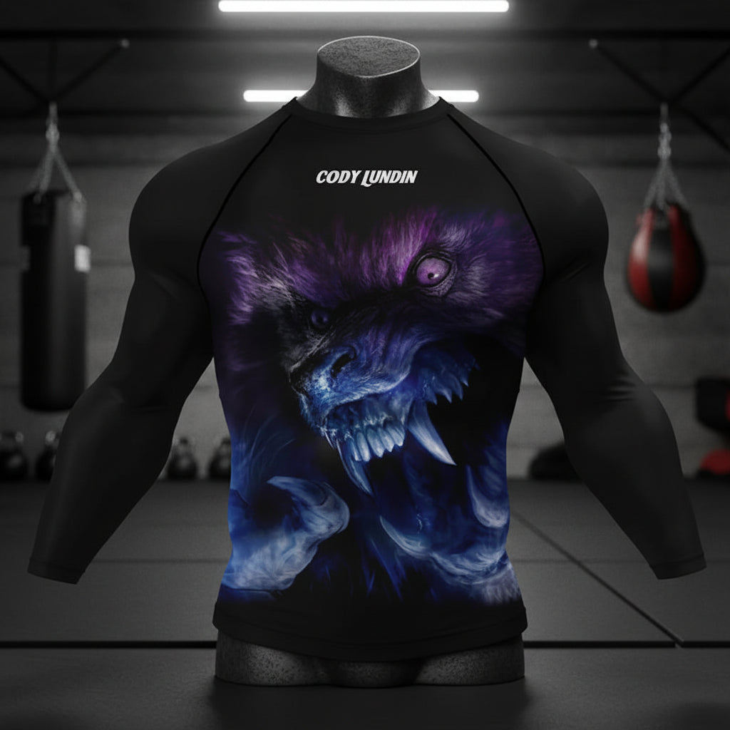 Combat Sports Compression Rashguard for BJJ, MMA & Boxing