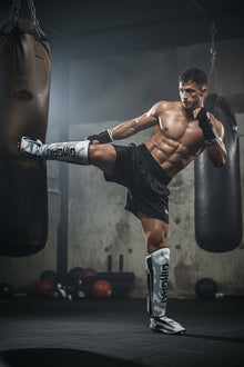 Kickboxing Shin Guards with Ankle & Instep Protection