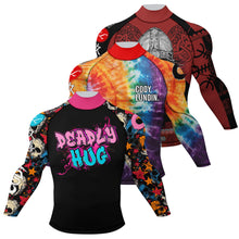 Men’s Mock Neck Compression Rashguard for BJJ & MMA - INZANEBOX product image