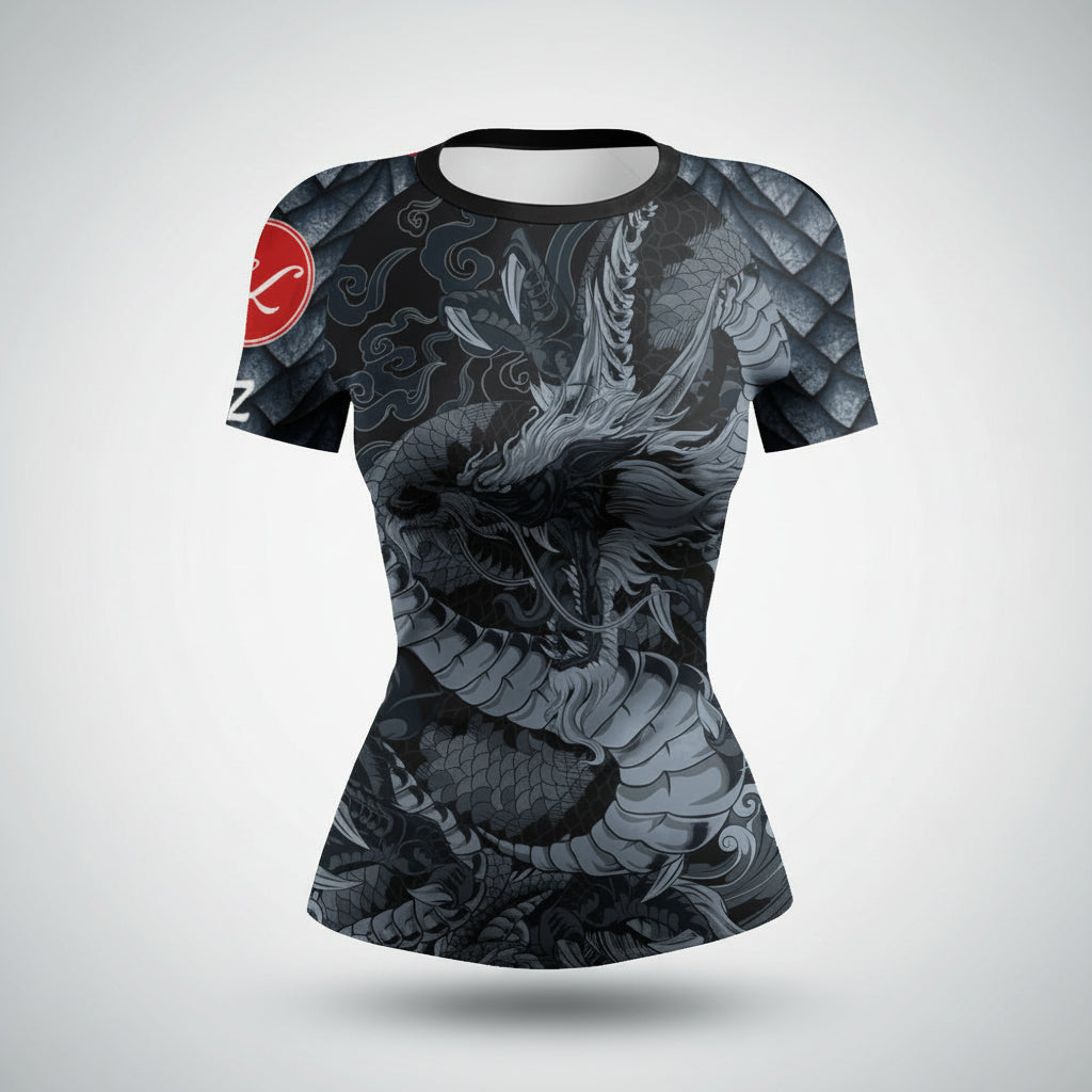 Women’s Graphic Rashguard for BJJ, MMA & Grappling - INZANEBOX product image