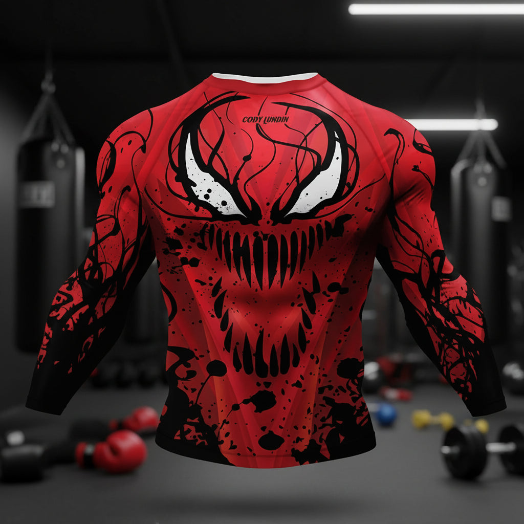 Combat Sports Compression Rashguard for BJJ, MMA & Boxing