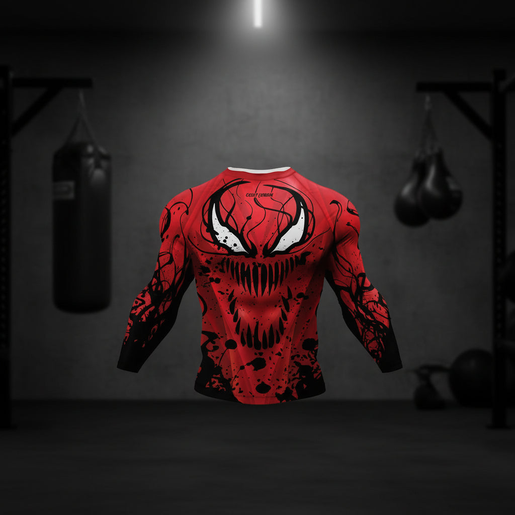 Combat Sports Compression Rashguard for BJJ, MMA & Boxing