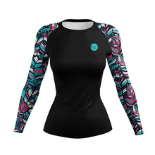 Women’s 3D Compression Rashguard for BJJ, MMA & Fitness
