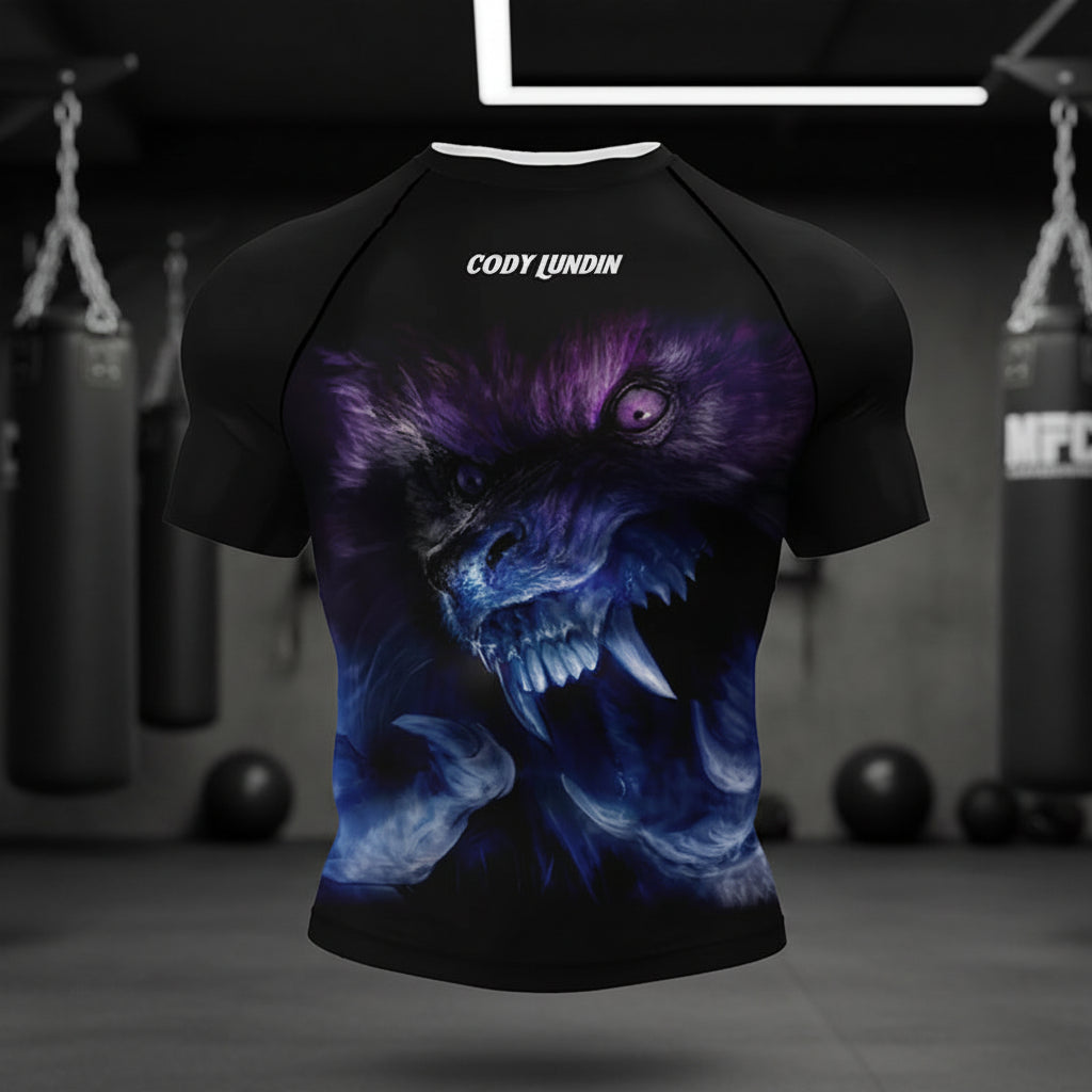 Combat Sports Compression Rashguard for BJJ, MMA & Boxing
