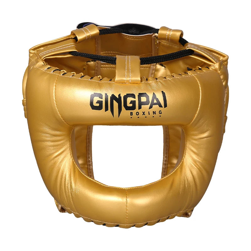 GINGPAI Boxing Headgear for Kickboxing, Sanda & MMA Training