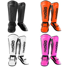GINGPAI Shin Guards for Muay Thai, Kickboxing & MMA