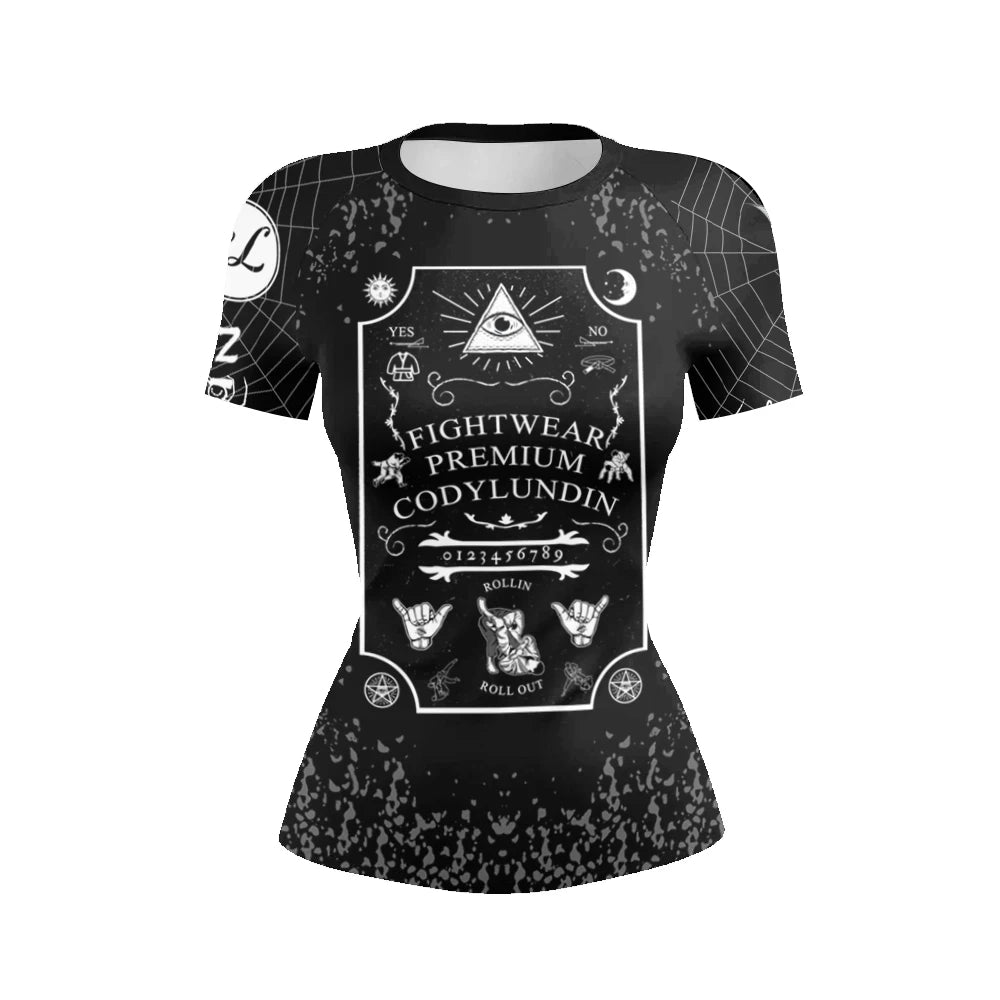 Women’s Graphic Rashguard for BJJ, MMA & Grappling - INZANEBOX product image