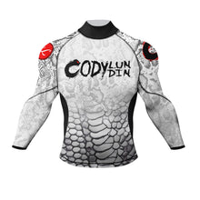 Men’s Mock Neck Compression Rashguard for BJJ & MMA - INZANEBOX product image