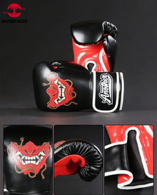 Muay Thai Boxing Gloves for Bag Work, Pads & Sparring Drills - INZANEBOX product image