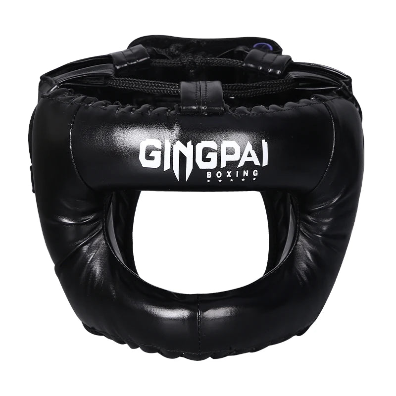 GINGPAI Boxing Headgear for Kickboxing, Sanda & MMA Training