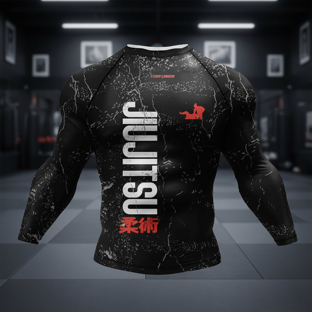 Combat Sports Compression Rashguard for BJJ, MMA & Boxing