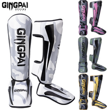Kickboxing Shin Guards with Ankle & Instep Protection