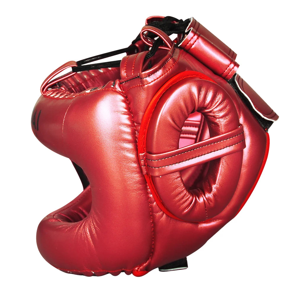 GINGPAI Boxing Headgear for Kickboxing, Sanda & MMA Training