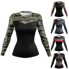 Women’s 3D Compression Rashguard for BJJ, MMA & Fitness