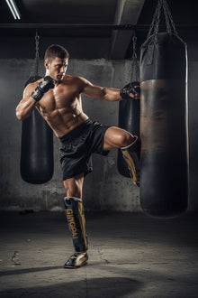 Kickboxing Shin Guards with Ankle & Instep Protection