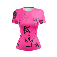 Women’s Graphic Rashguard for BJJ, MMA & Grappling - INZANEBOX product image