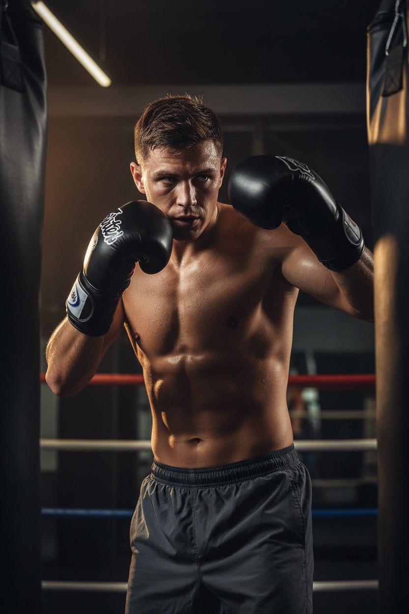 Breathable Boxing Gloves for Fitness, Bag Work & Kickboxing