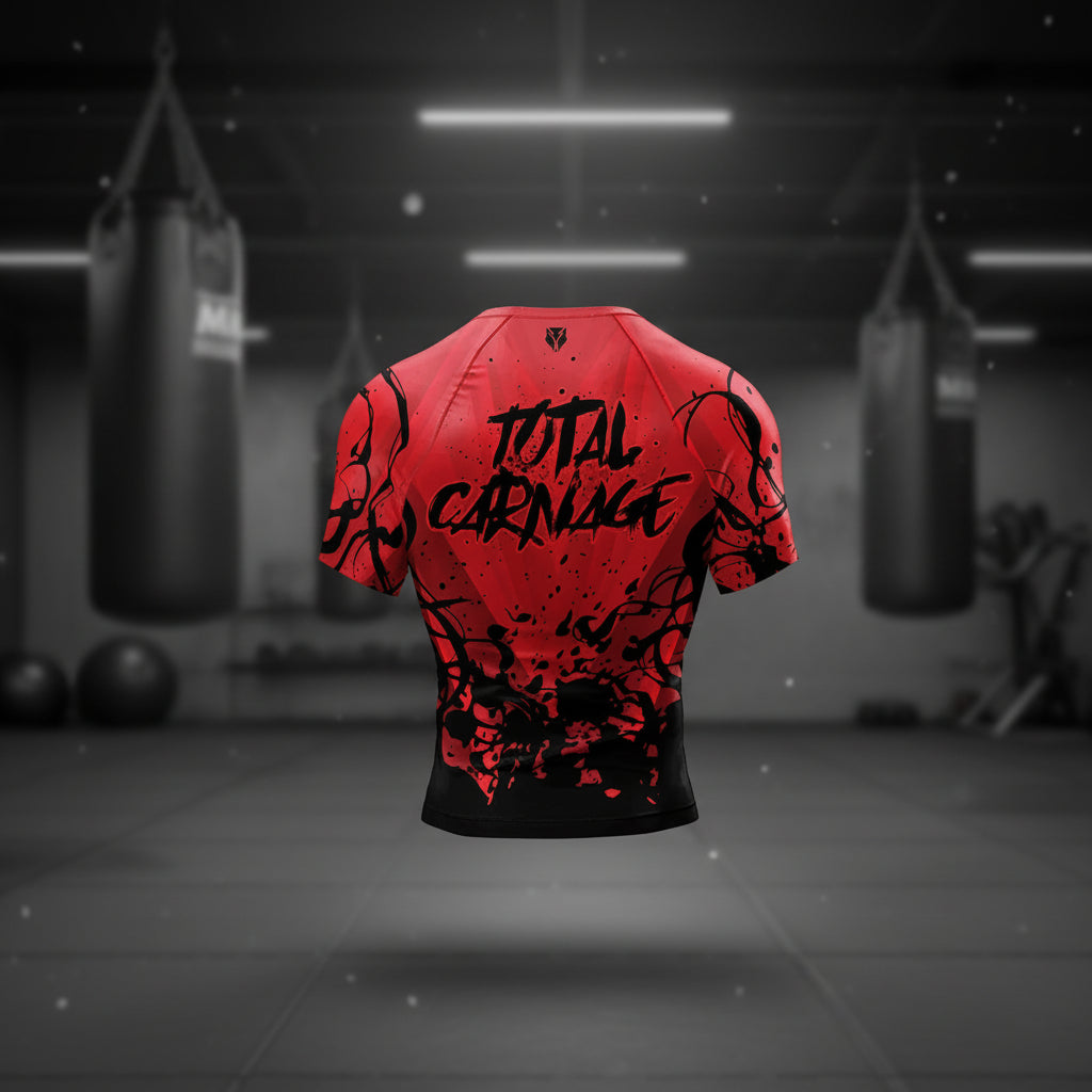 Combat Sports Compression Rashguard for BJJ, MMA & Boxing