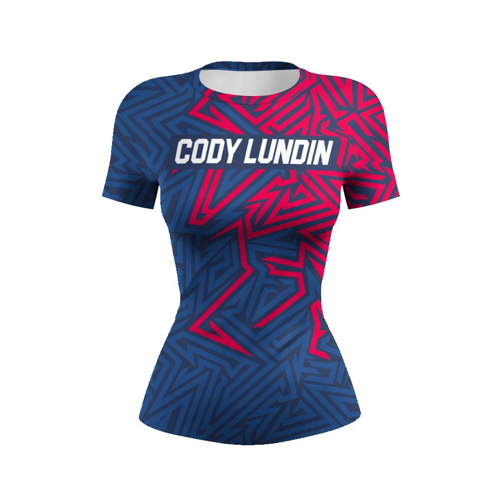 Women’s Graphic Rashguard for BJJ, MMA & Grappling - INZANEBOX product image
