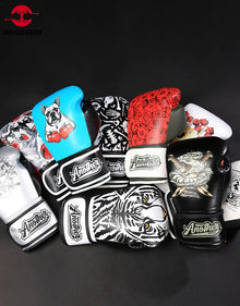 Muay Thai Boxing Gloves for Bag Work, Pads & Sparring Drills - INZANEBOX product image