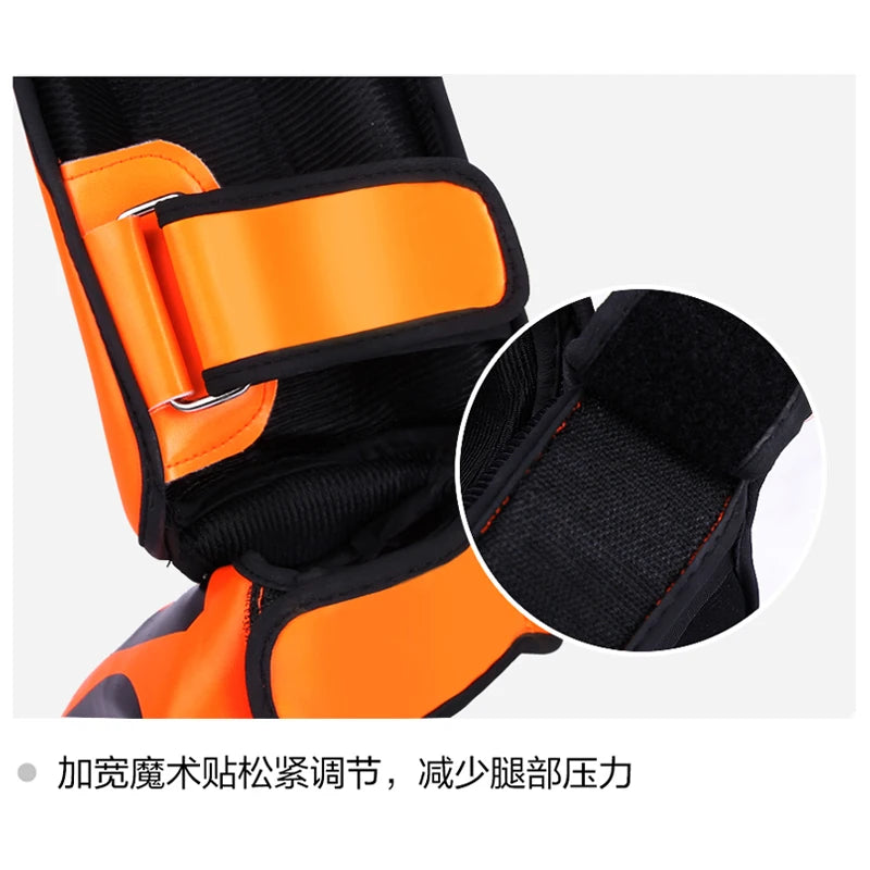 GINGPAI Shin Guards for Muay Thai, Kickboxing & MMA